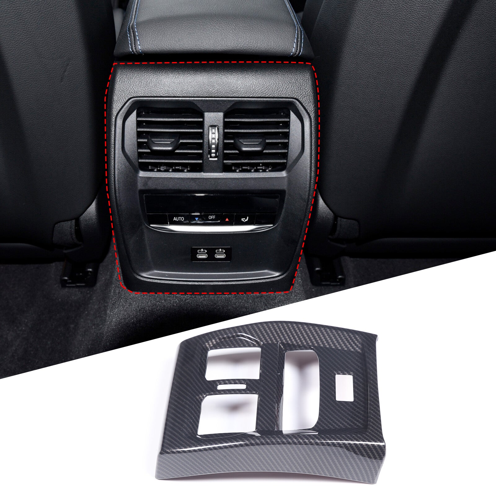 Matte Black steering wheel button cover trim frame for Tundra 2022 - 2023- v