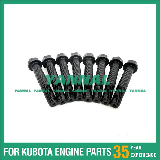 Brand new 8-piece connecting rod bolt set for V2403 and V2203 engine parts.