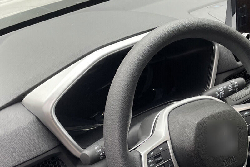 Silver Matte ABS Instrument Panel Frame Cover Trim for Honda CRV CR-V 2023-2024 n
