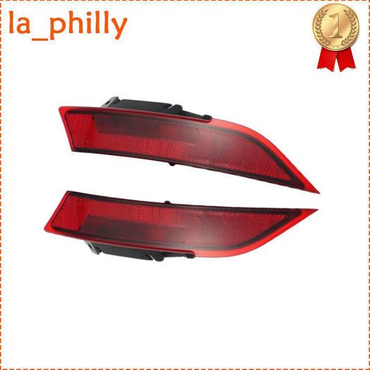 2x For 2017-20 for Land Rover Discovery Rear Left Right Bumper Fog Light Reflector