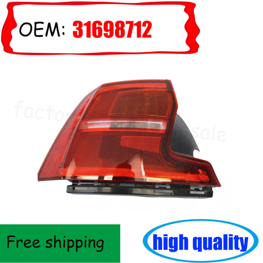 NEW 1pc 31698712 for Volvo S90 2019-2024 Left Side LED Rear Tail Light Lamp Red n
