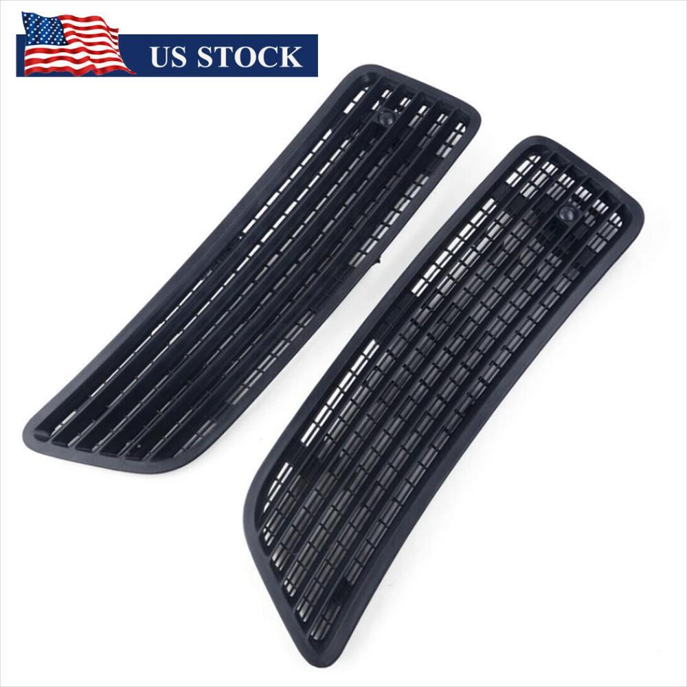 2PCS Left  Right Hood Air Vent Grille Cover for Mercedes W221 S550 2007-2013 Q