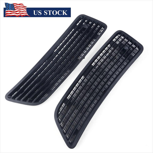 2PCS Left  Right Hood Air Vent Grille Cover for Mercedes W221 S550 2007-2013 Q