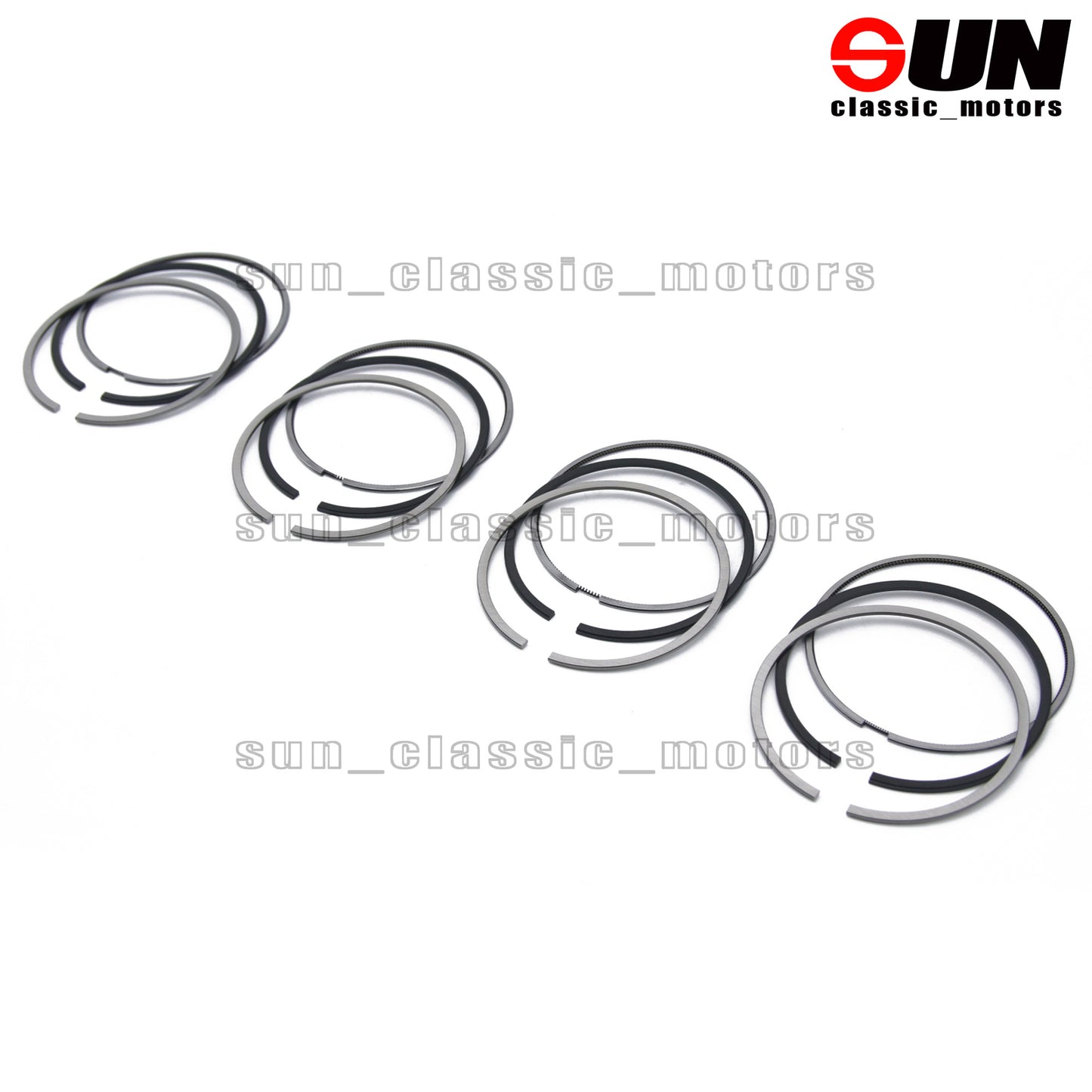 4 STD 81 mm piston rings for Jetta , for Golf 4, MK4, for Passat , for Bora , for Audi A3, A4, TT 1.8T.