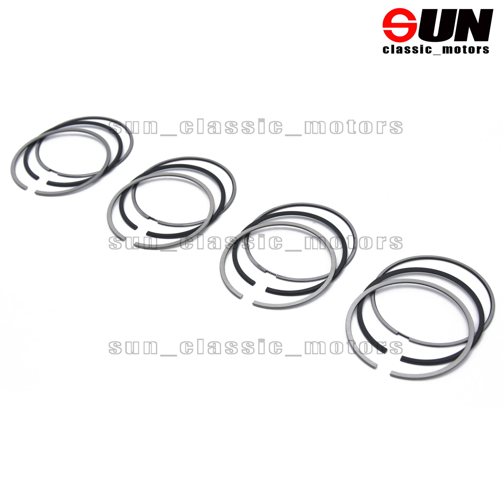 4 STD 81 mm piston rings for Jetta , for Golf 4, MK4, for Passat , for Bora , for Audi A3, A4, TT 1.8T.