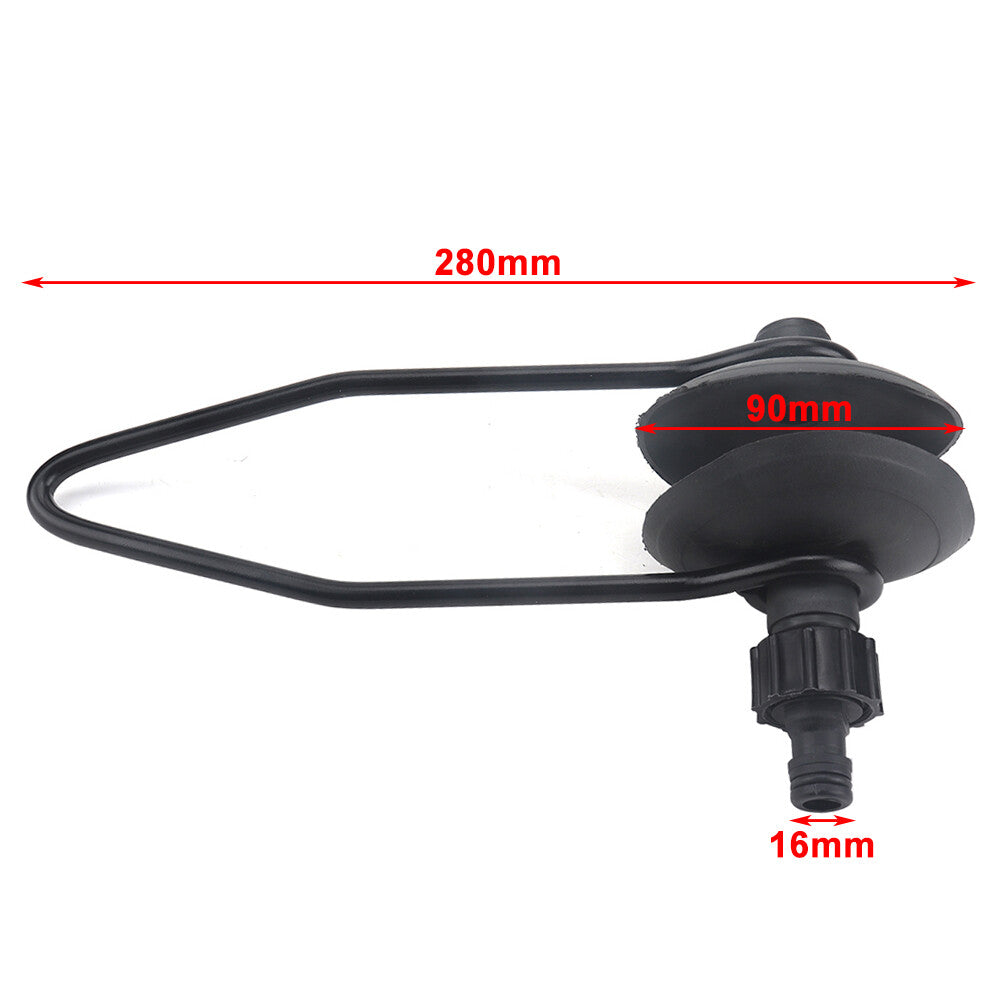 Universal Outboard Motor Water Flusher Round Ear Cups FOR Marine Boat Yacht