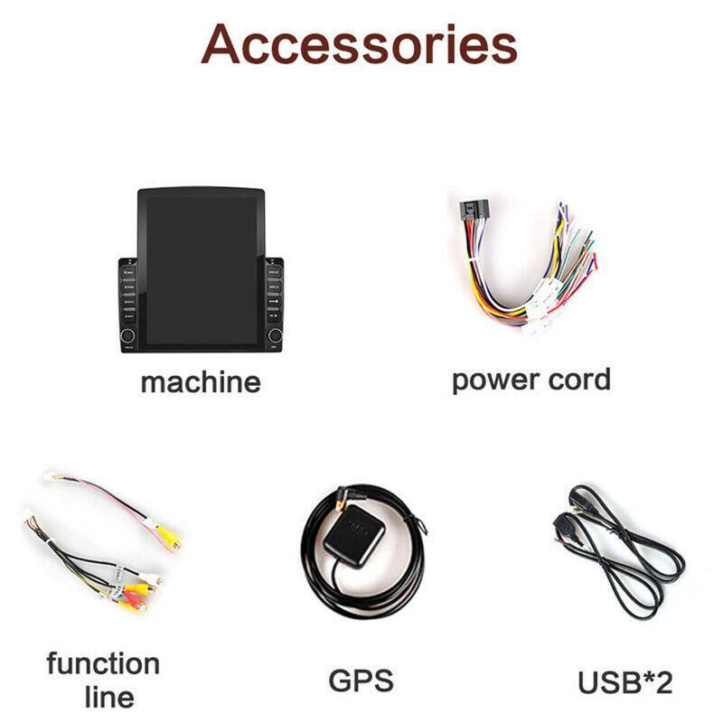 Vertical Screen GPS 9.7 Android Car Radio Multimedia Navigation Stereo Head Unit n