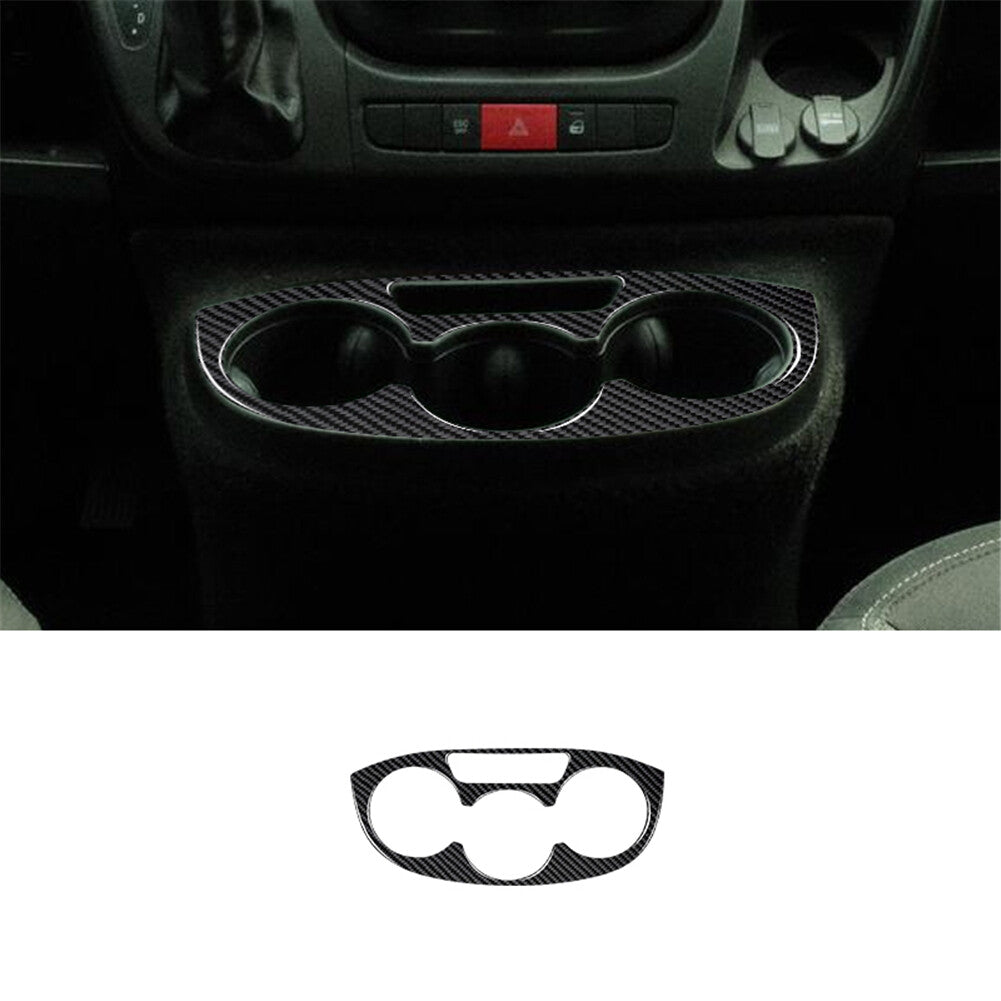 7Pcs Carbon Fiber Interior Steering Wheel Cover Trim for Mazda CX-9 2010-2015 v