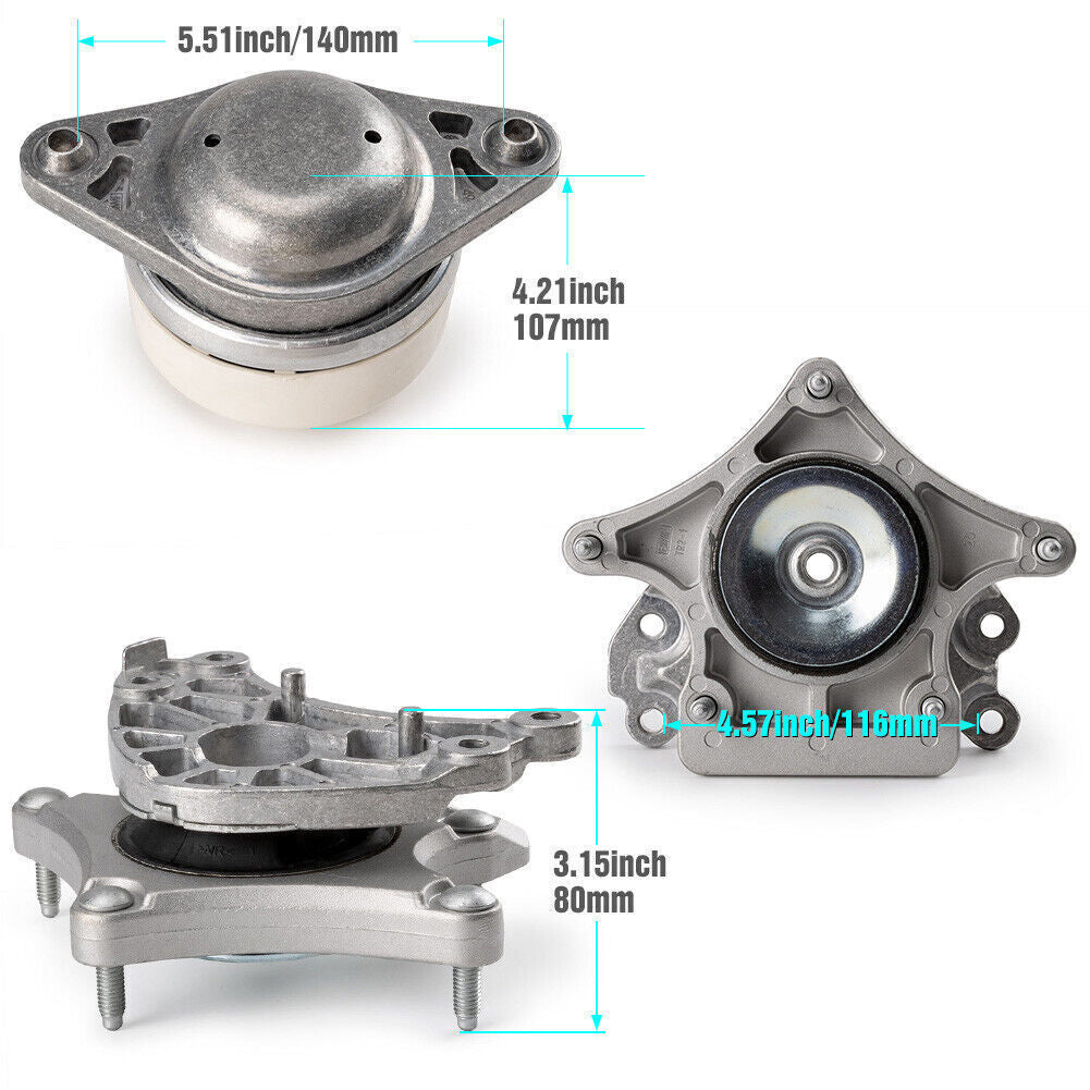 3PCSTransmission Mount Mounts 2042402017 for Mercedes-Benz C300/C350 2042400618
