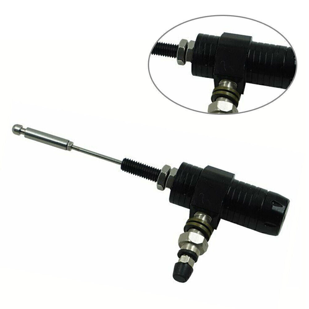 M10x1.25MM Hydraulic Clutch Master Cylinder Rod Brake Pump Universal Motor Black Q