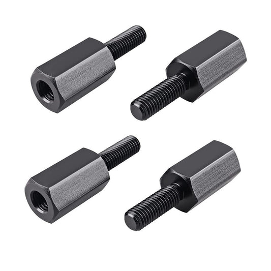 4 x Black for Seat Raise Upright Seating Position Lift Up for Can Am Maverick X3 UTV