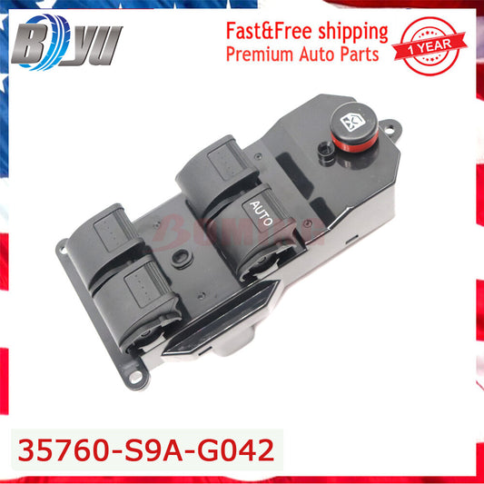 35760-S9A-G042 Electric Power Window Master Switch Fit for Honda for Civic CRV 01-06
