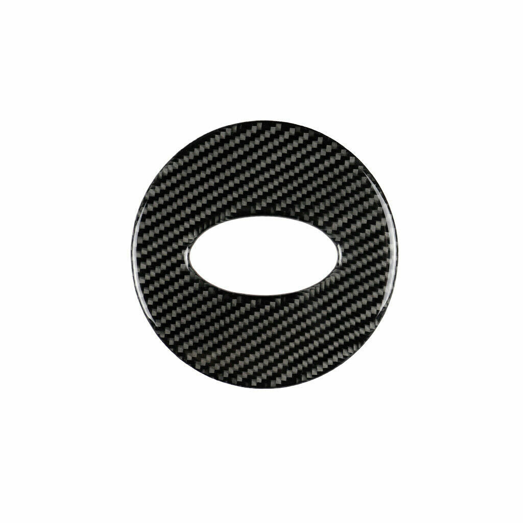 Carbon Fiber Interior Steering Wheel Trim Cover Fit for Subaru BRZ 2013-17