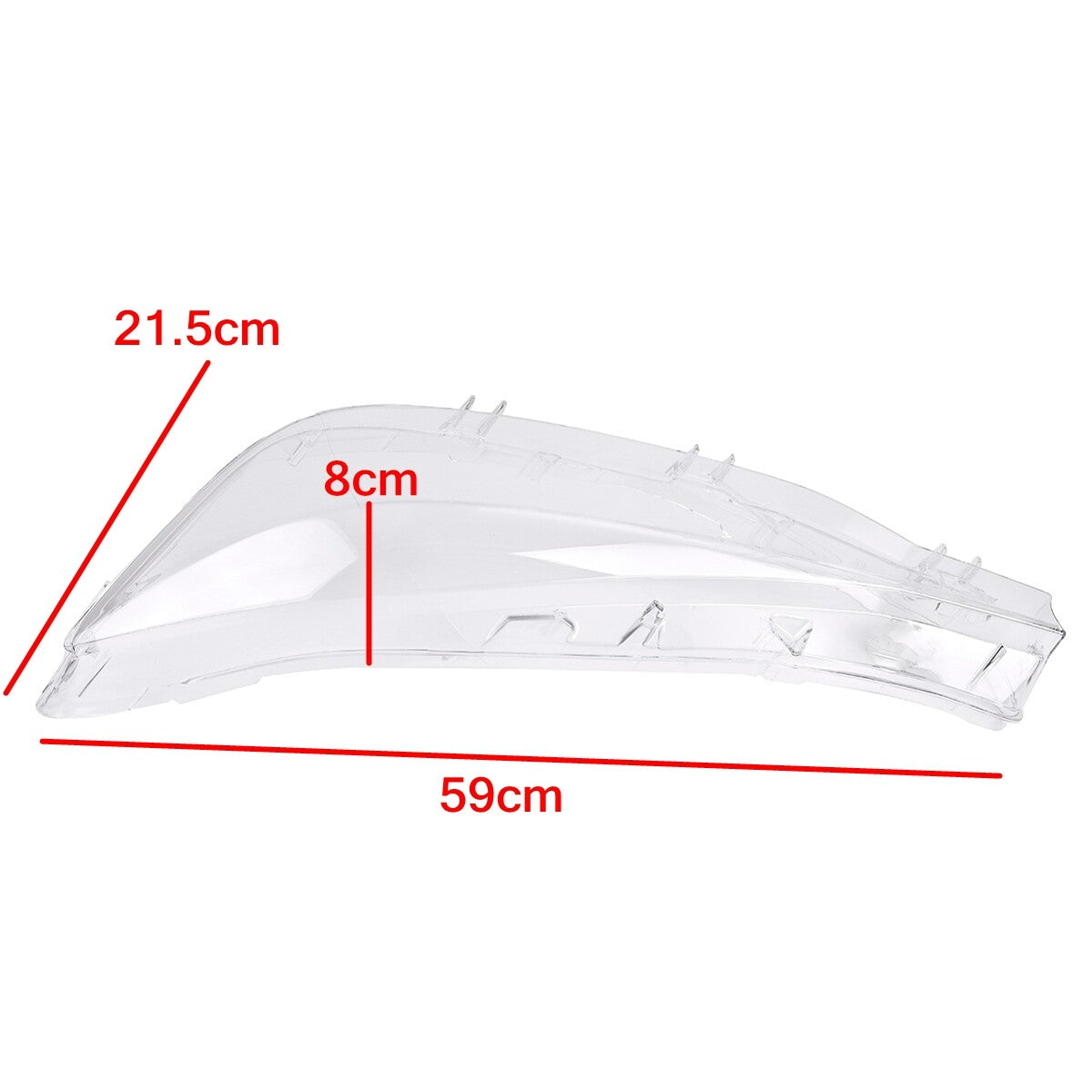 Headlight cover lens cap front light cover suitable for BMW 3 Series F30 Sedan F31 2016-2018 L+R