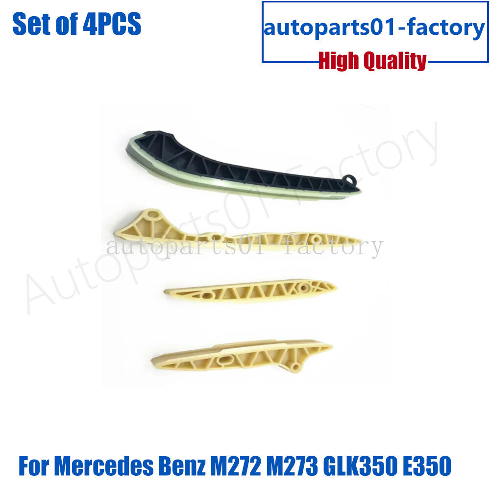 Set 4 Timing Chain Guide 2720520016 for Mercedes-Benz M272 M273 GLK350 E350
