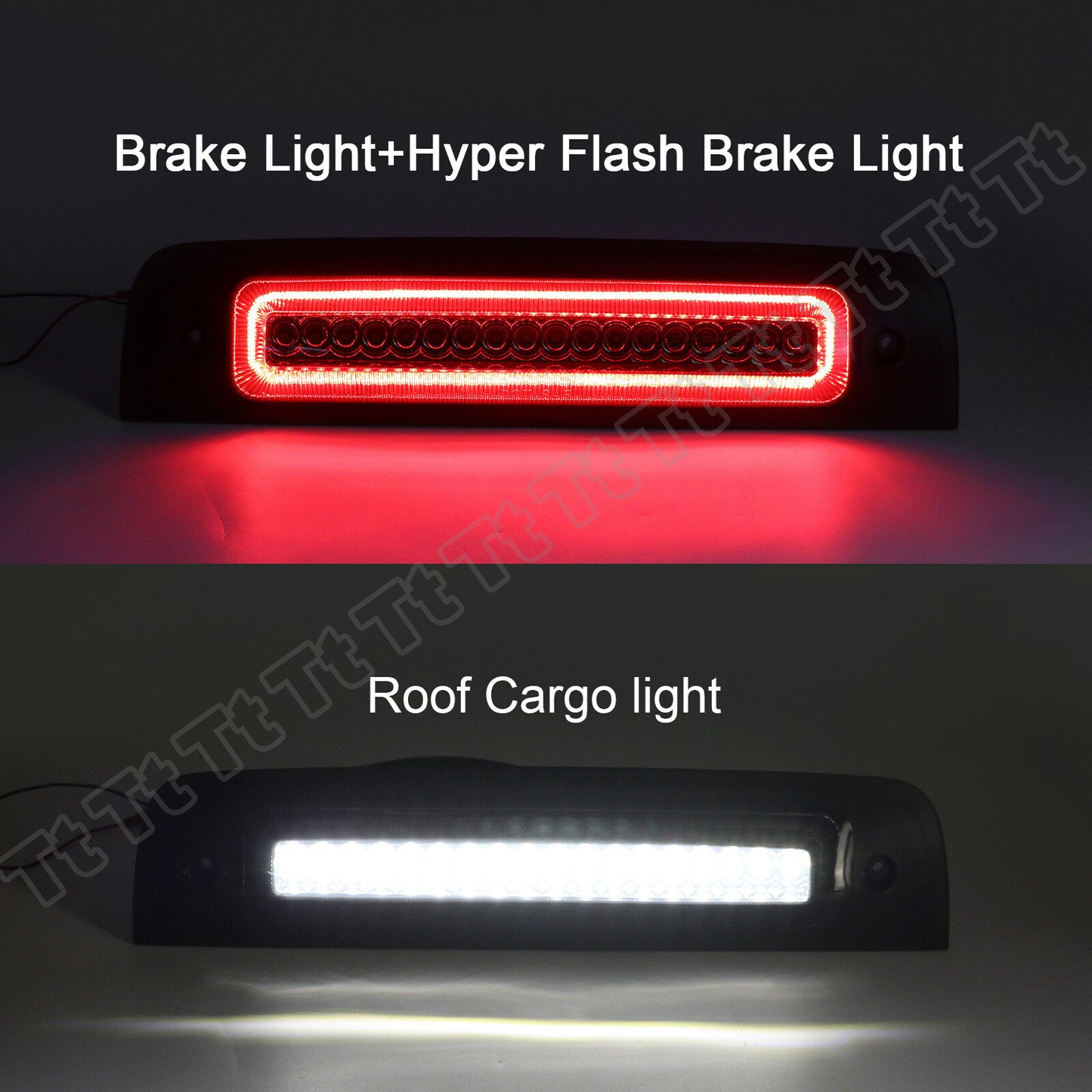 LED Third Brake Light Tail Cargo Light for 2009 - 2022 for Dodge for Ram 1500 2500 3500- v