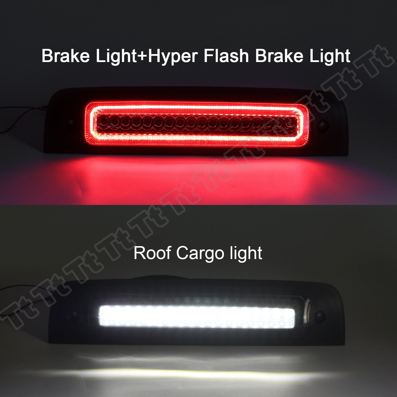 LED Third Brake Light Tail Cargo Light for 2009 - 2022 for Dodge for Ram 1500 2500 3500- v