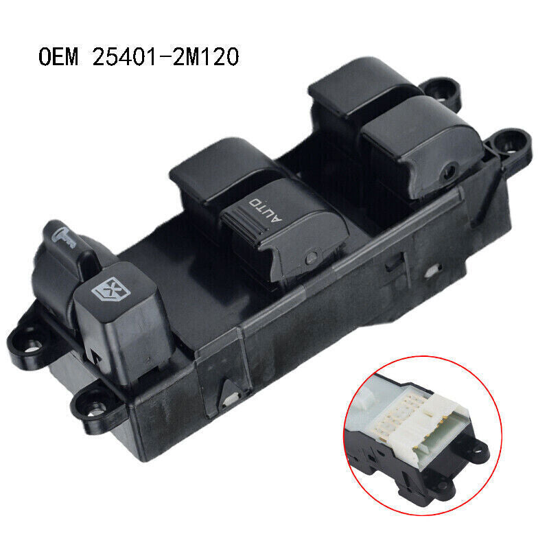 for Nissan Sunny Navara Pick-up New 25401-2M120 Power Window Master Switch LHD 1