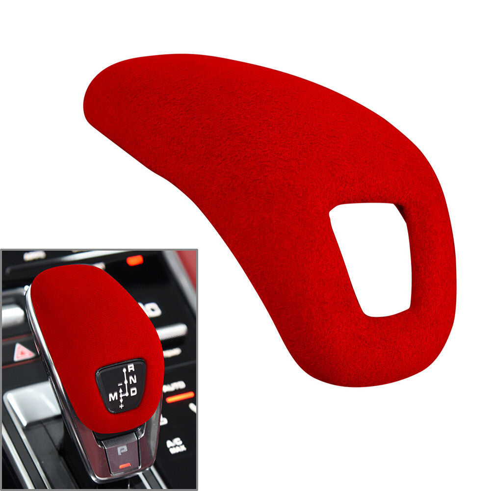 Center Console Gear Shift Knob Cover Trim Red for Porsche for Panamera for Cayenne 17-23