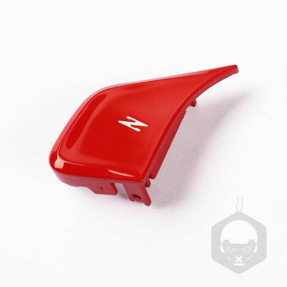 for Chevrolet for Corvette C8 2020-2023 Red ABS Replace Steering Wheel Z Button Trim
