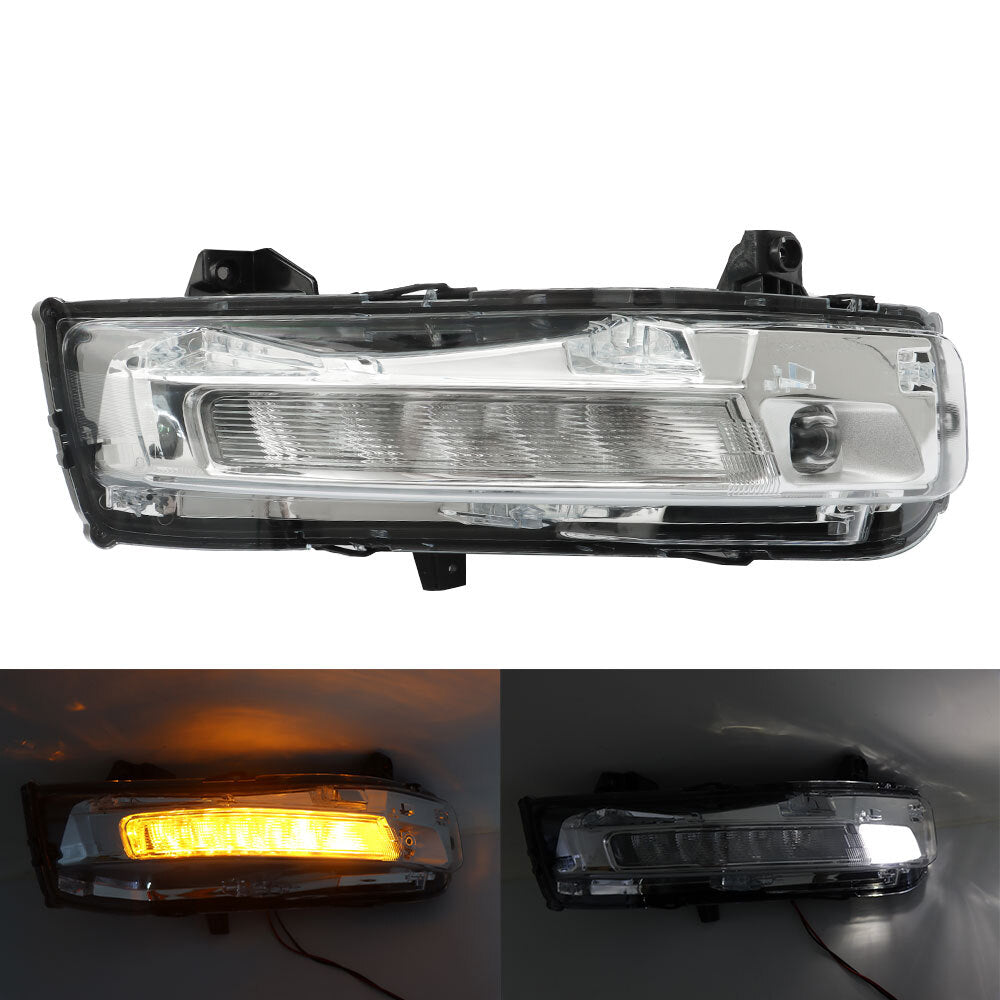 LED bumper turn signal transparent fog lights (DRL) for 2018-2020 Mustangs (right side) n
