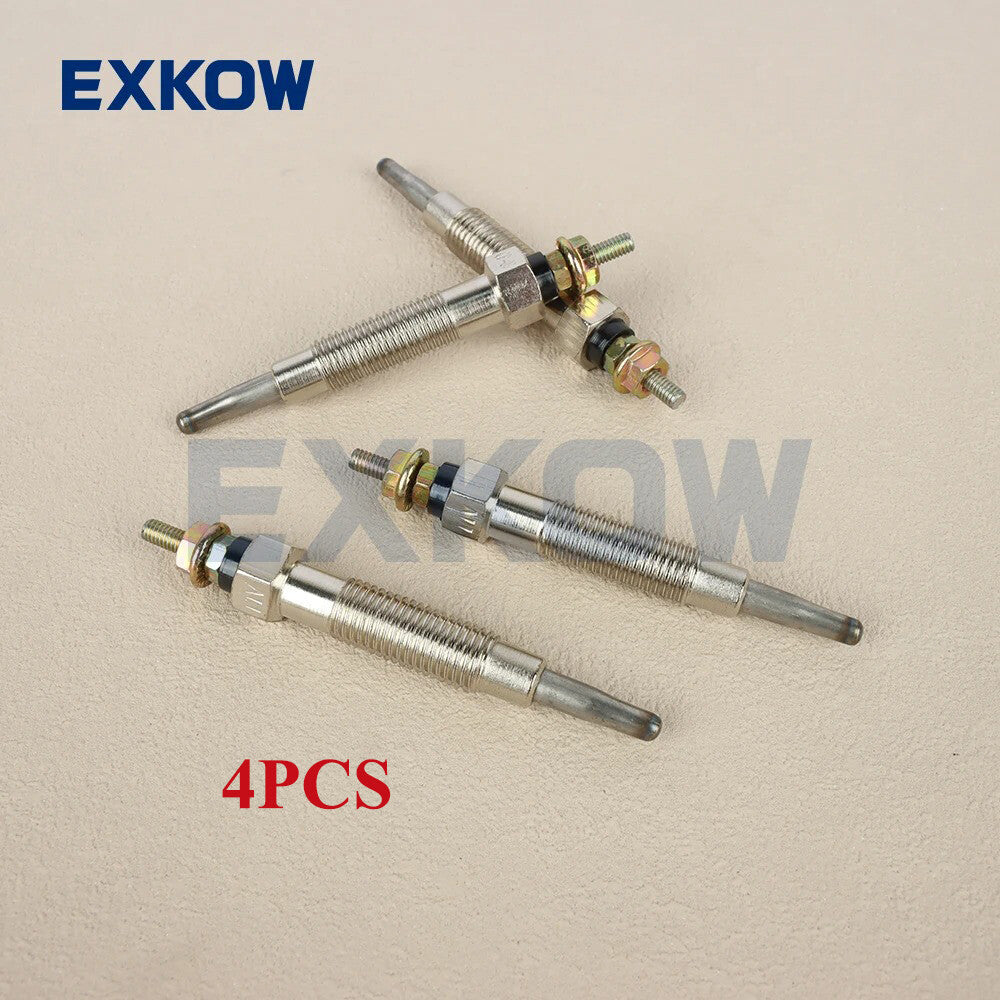 4X Glow Plug for Mitsubishi Pajero for Challenger L200 Triton 4D56 2.5L MR577131 Q