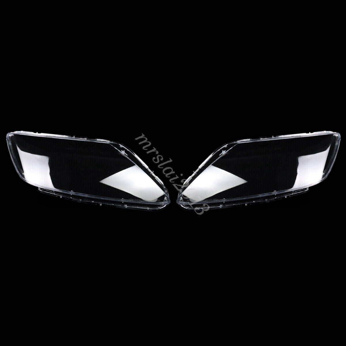 Two-piece transparent headlight cover/lens housing protective case for Mazda CX-7 (2007-2012)