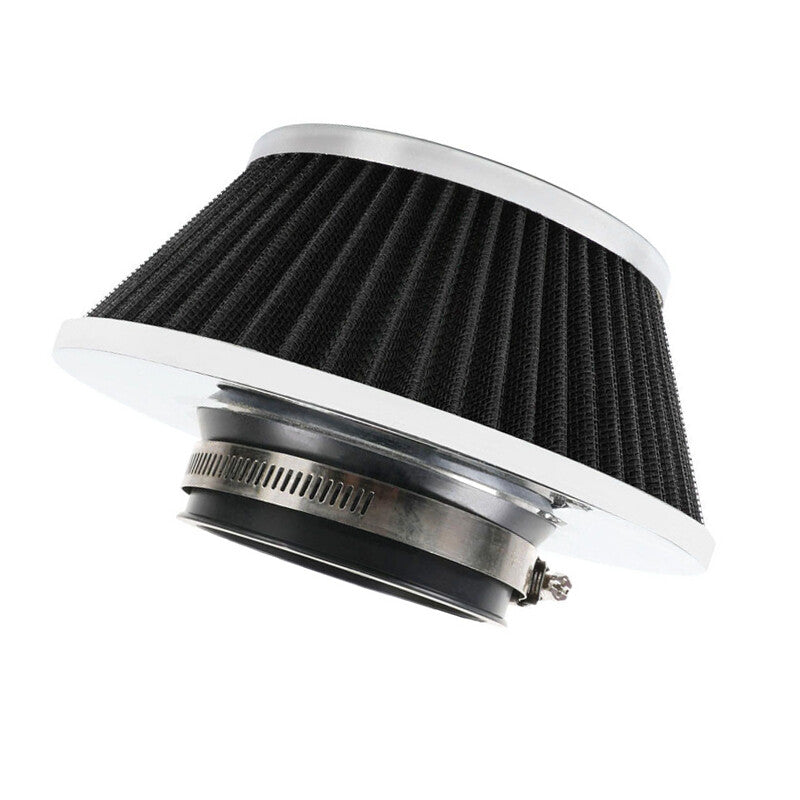 1-Piece 3-inch 76mm Imported Automotive Cold Intake Air Filter Breather Universal Suitable for Trucks and Caravans