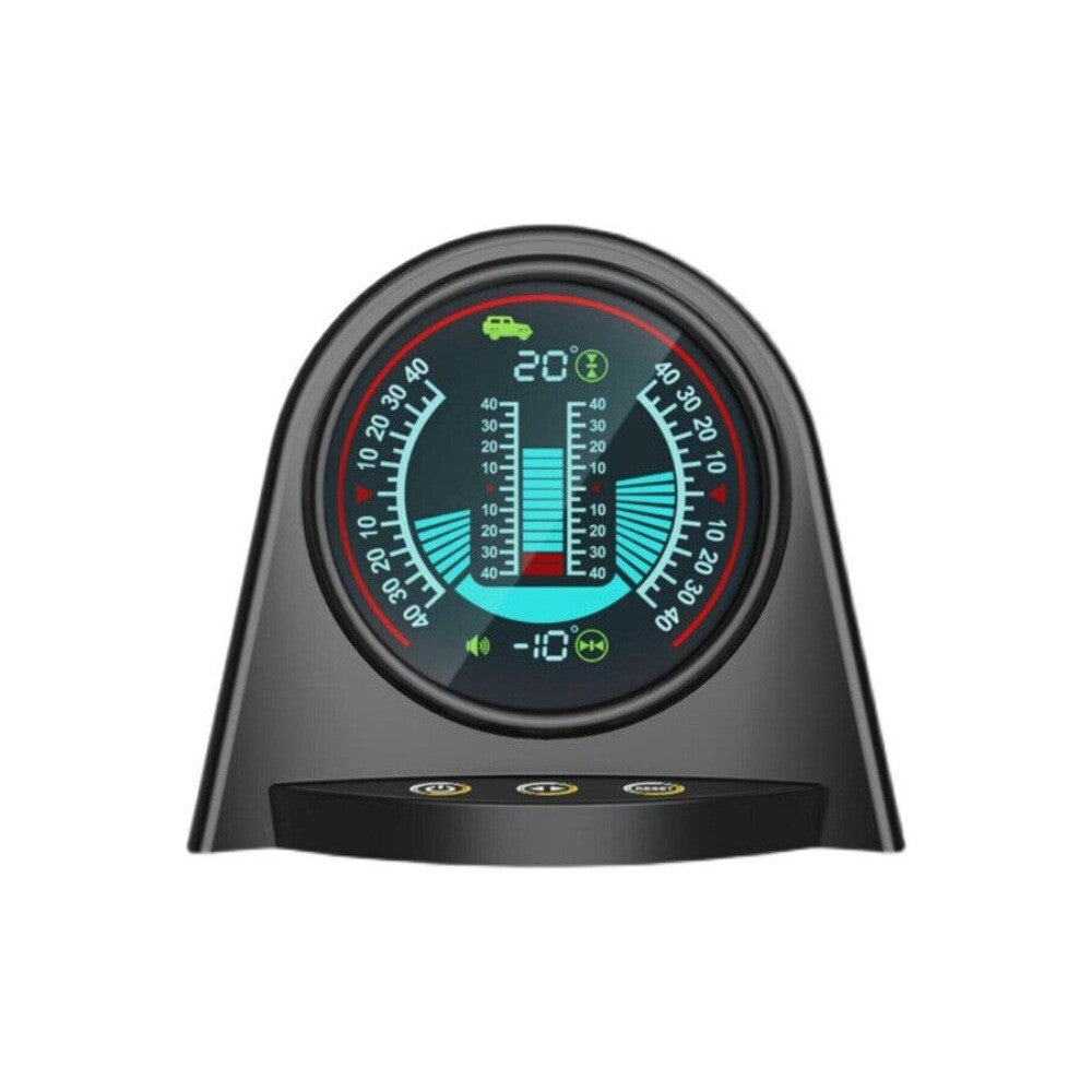 Car Digital Inclinometer Balancer Pitch/Roll Angle Display Slope Meter Gauge New n