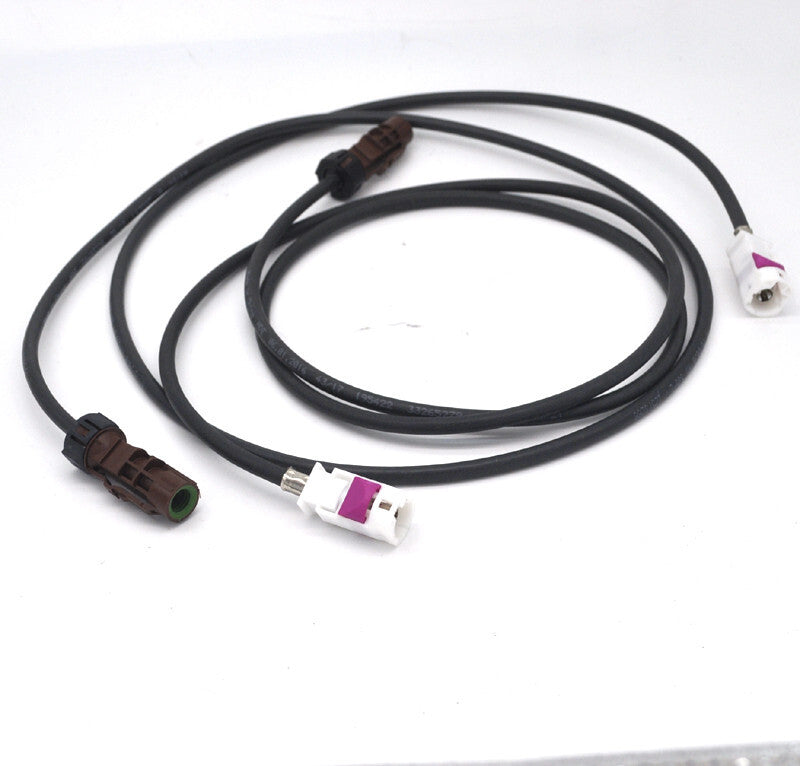 2x SURROUND Side VIEW CAMERA CONNECTOR cable mirror for MERCEDES W205 W222 W213 v