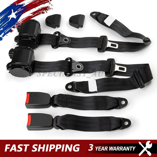 2-piece set for buses, trucks, and cars 629441 3-point seatbelt ring safety seatbelt kit Q