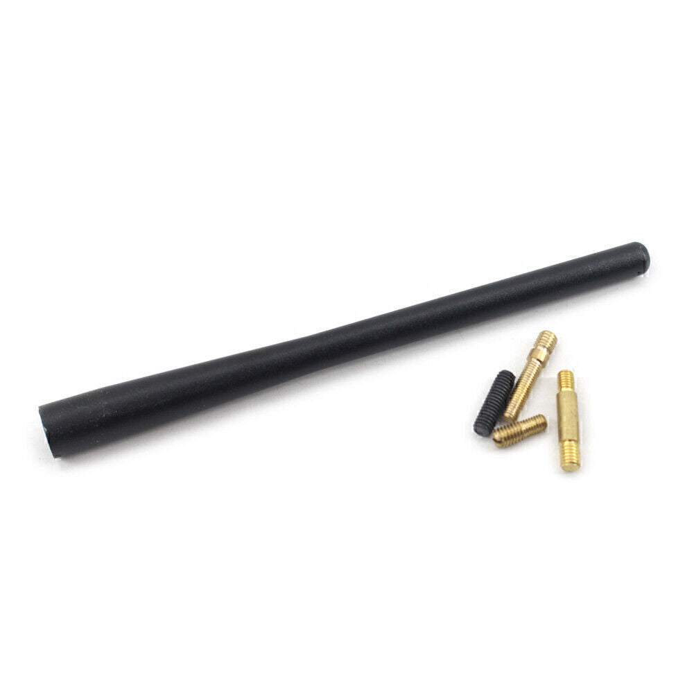 21CM Universal Car Auto FM AM Radio Antenna Aerial Mast Black Q