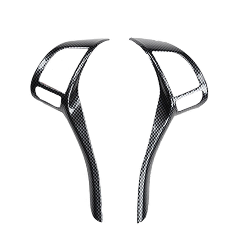 2x Carbon Fiber Inner Steering Wheel Strip Trim FIT for Nissan Altima 2013-2018 2014