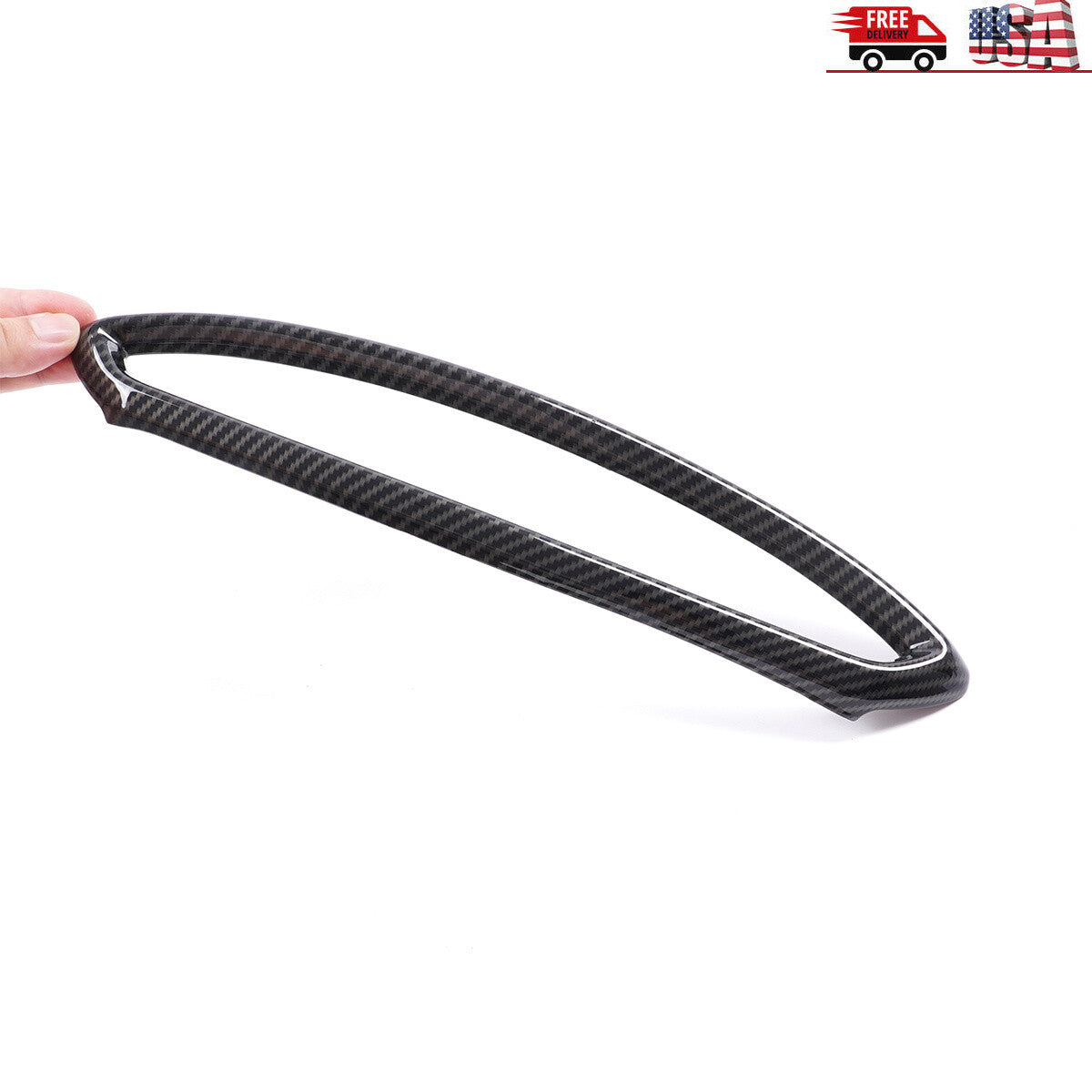 Silver Car Door Handle Bowl Cover ABS Trim Housing for 5 06-10- v