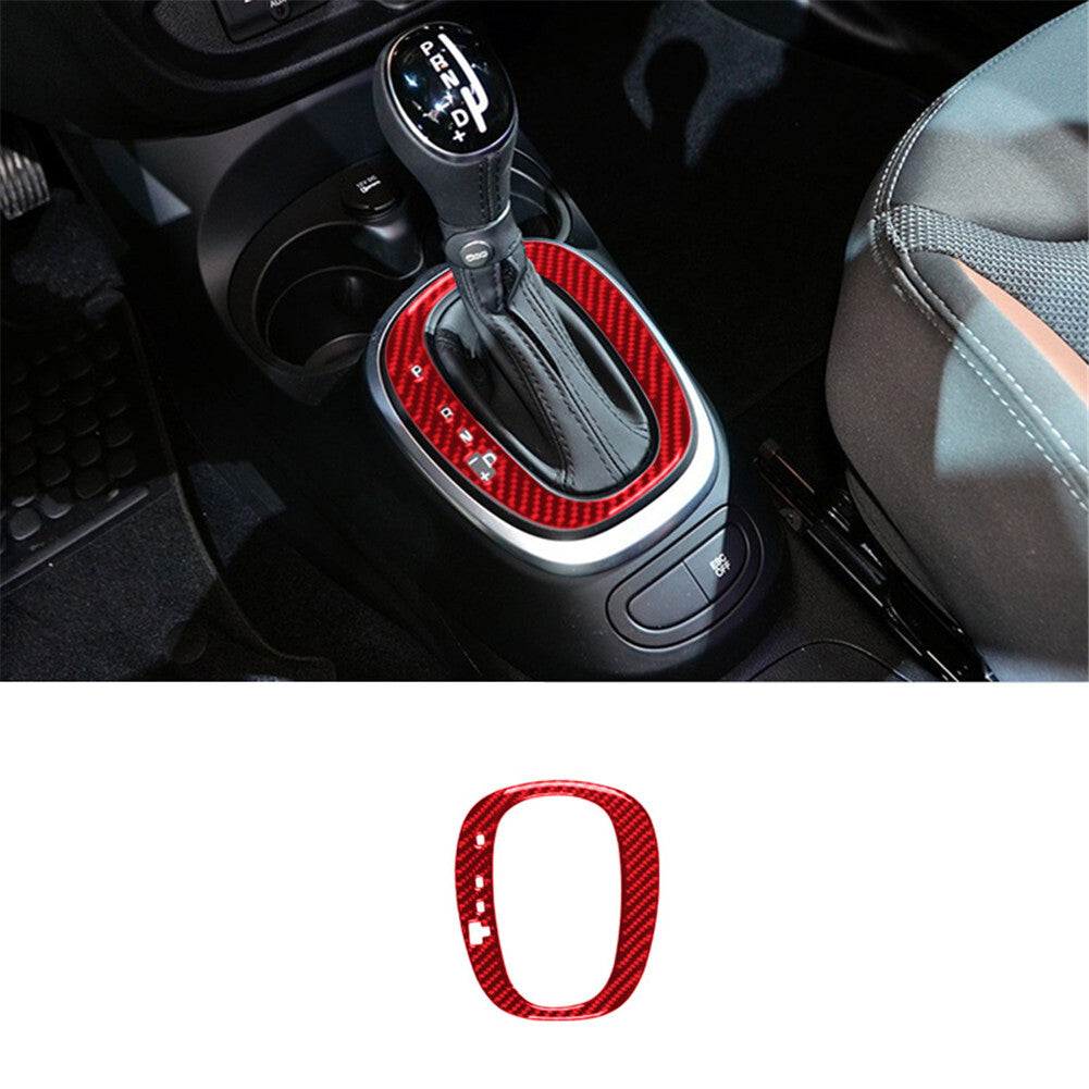 Red For 86 for Subaru BRZ 2016+ Carbon Fiber Central Console Side Cover Trim v