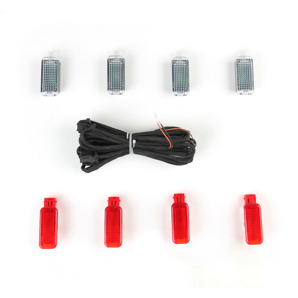 LED door panel warning light with cable kit suitable for Audi for A5 , for A6 , Q3, Q5, TT Q