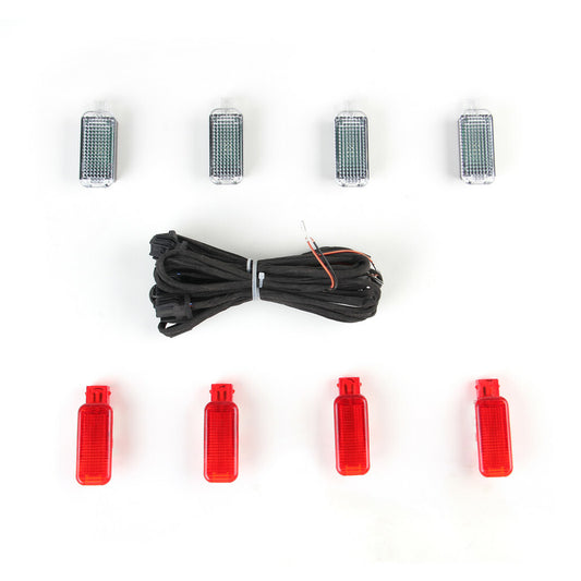 LED door panel warning light with cable kit suitable for Audi for A5 , for A6 , Q3, Q5, TT Q