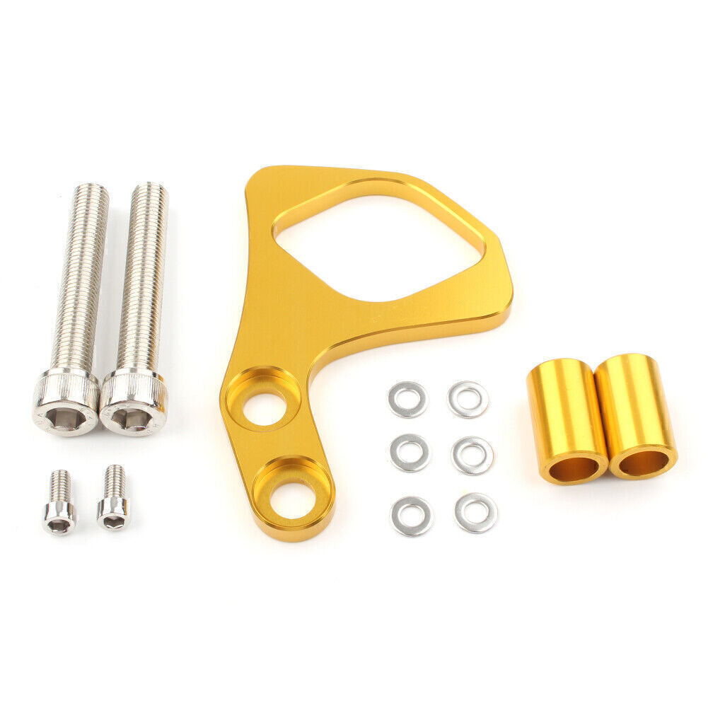 For SE/Scrambler/Thruxton 2001-2015 Gold CNC Ignition Key Relocation Bracket
