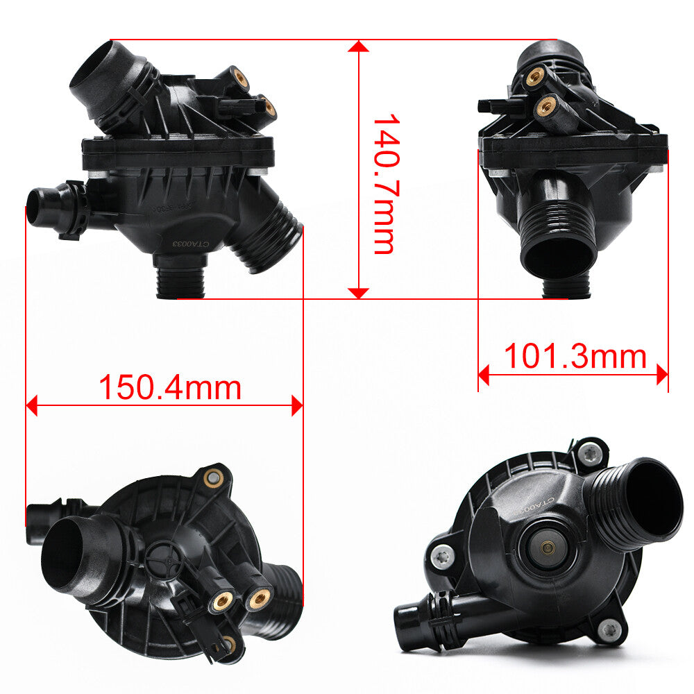Coolant Water Pump Thermostat for BMW 128i 325i 328i 330i 525i 528i 530i X3