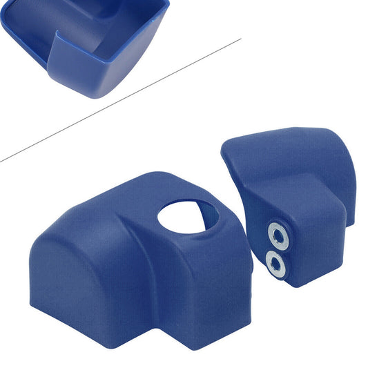 2xShock Absorber Guard Cover Protector Kit Blue Fit DRZ400 DRZ400E DRZ400S Motor