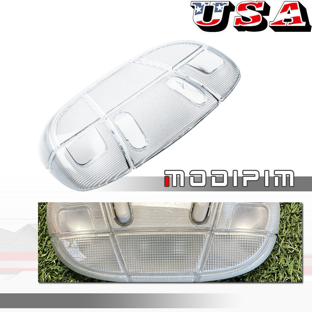 1-Pack Indoor LED Lighting Dome Map Light Crystal Clear Protective Case Lens YF1Z-13783-AA- v