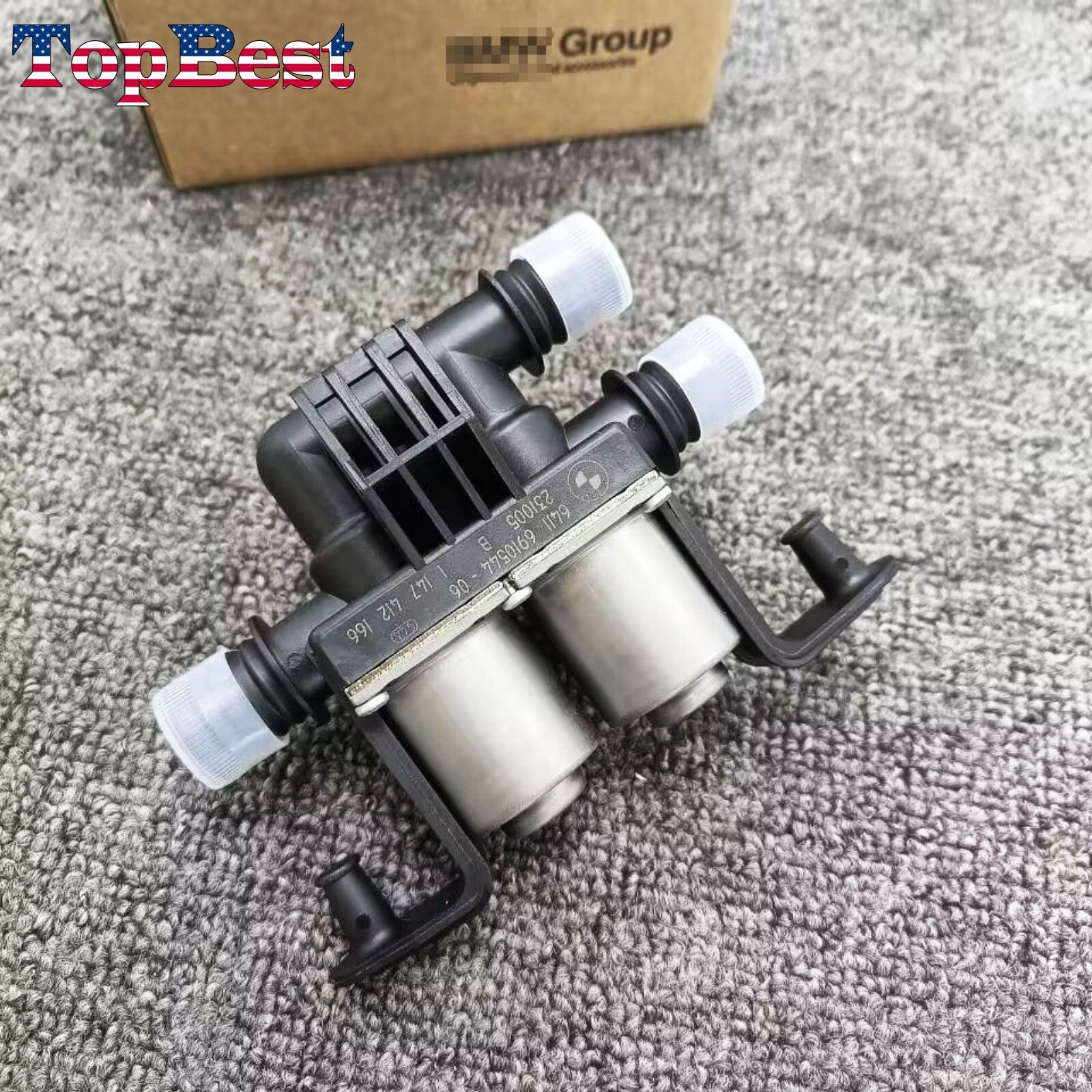 Brand new heater control water valve suitable for BMW E53, E70, E71, X5, X6 2003-17 64116910544 Q