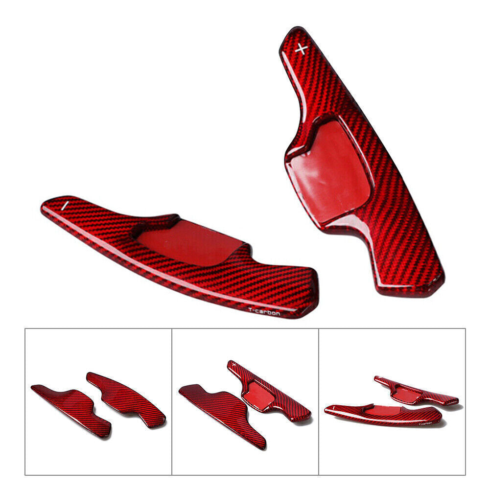 Auto Lenkrad Shift Paddle Extended Shifter Trim f¨¹r for Ford Taurus Carbon Red