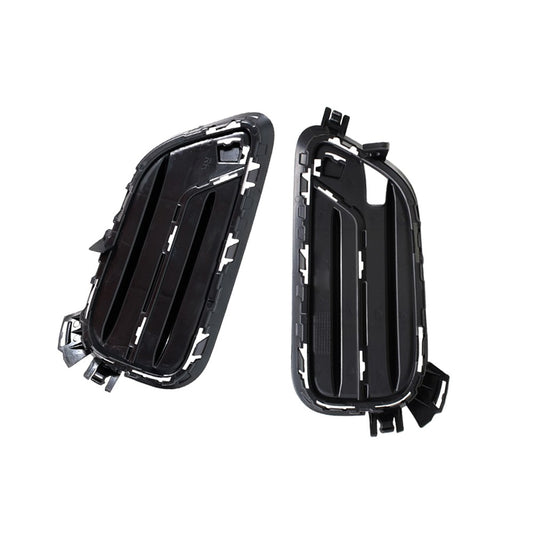 Front Left + Right Bumper Inserts Grille Cover Fits For X3 2015 2016 2017