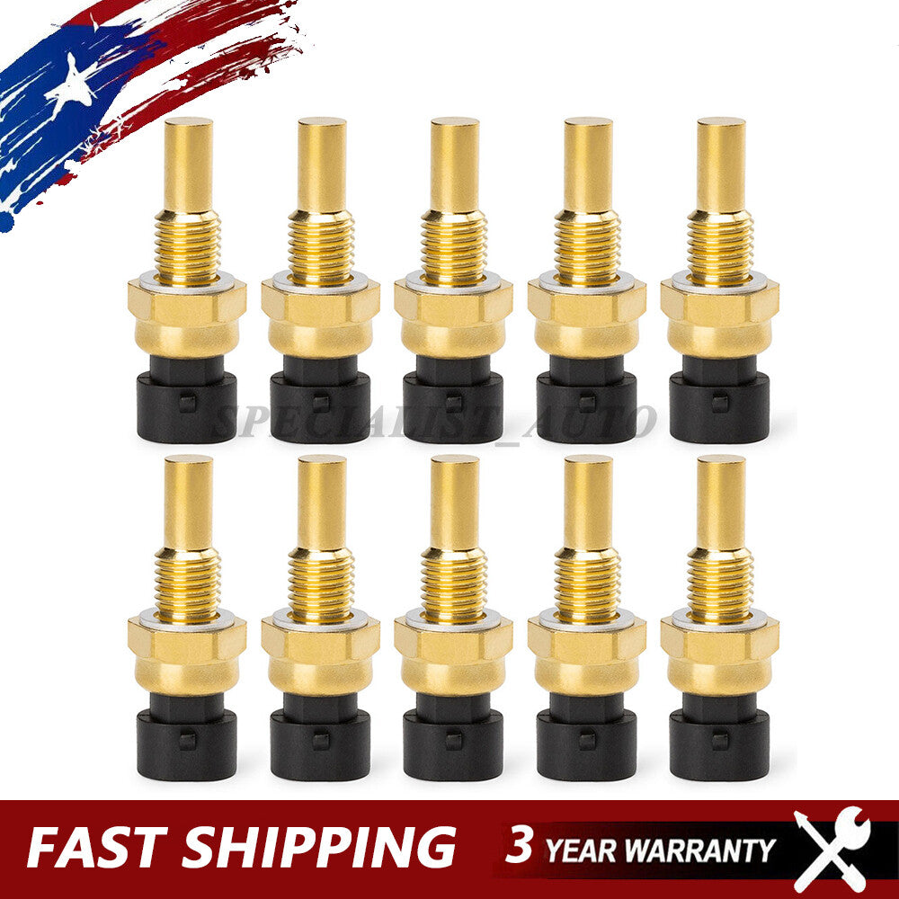 10X Engine Coolant Temperature Sensor for Chevrolet Malibu 2.2L 2.4L 3.5L 3.9L Q