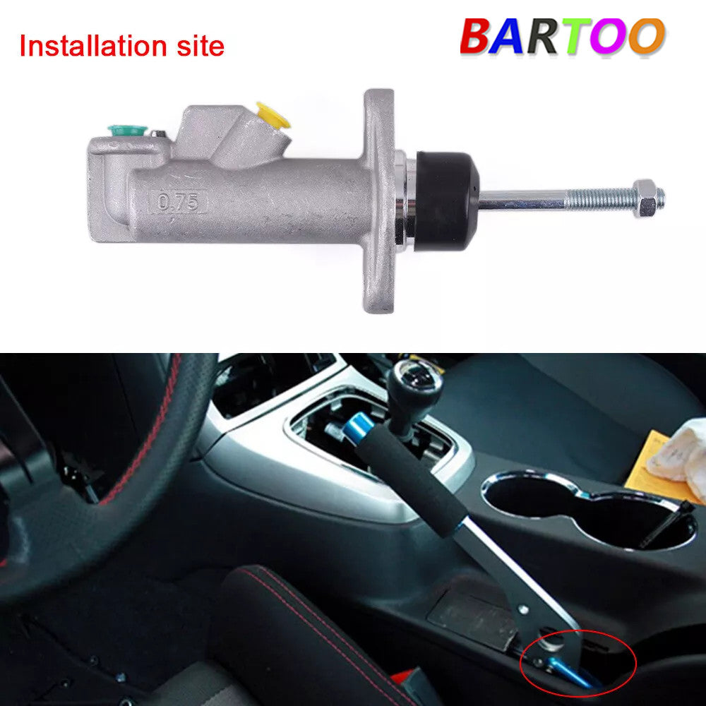 Racing Brake Clutch Master Cylinder 0.75 Bore Thread Hydraulic Handbrake Pump Q