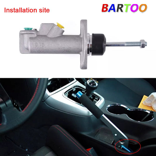 Racing Brake Clutch Master Cylinder 0.75 Bore Thread Hydraulic Handbrake Pump Q
