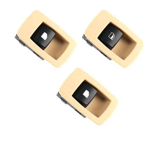 3Pcs Power Window Lifter Button Switch Right Front for BMW 3-Series 316i 318i X5