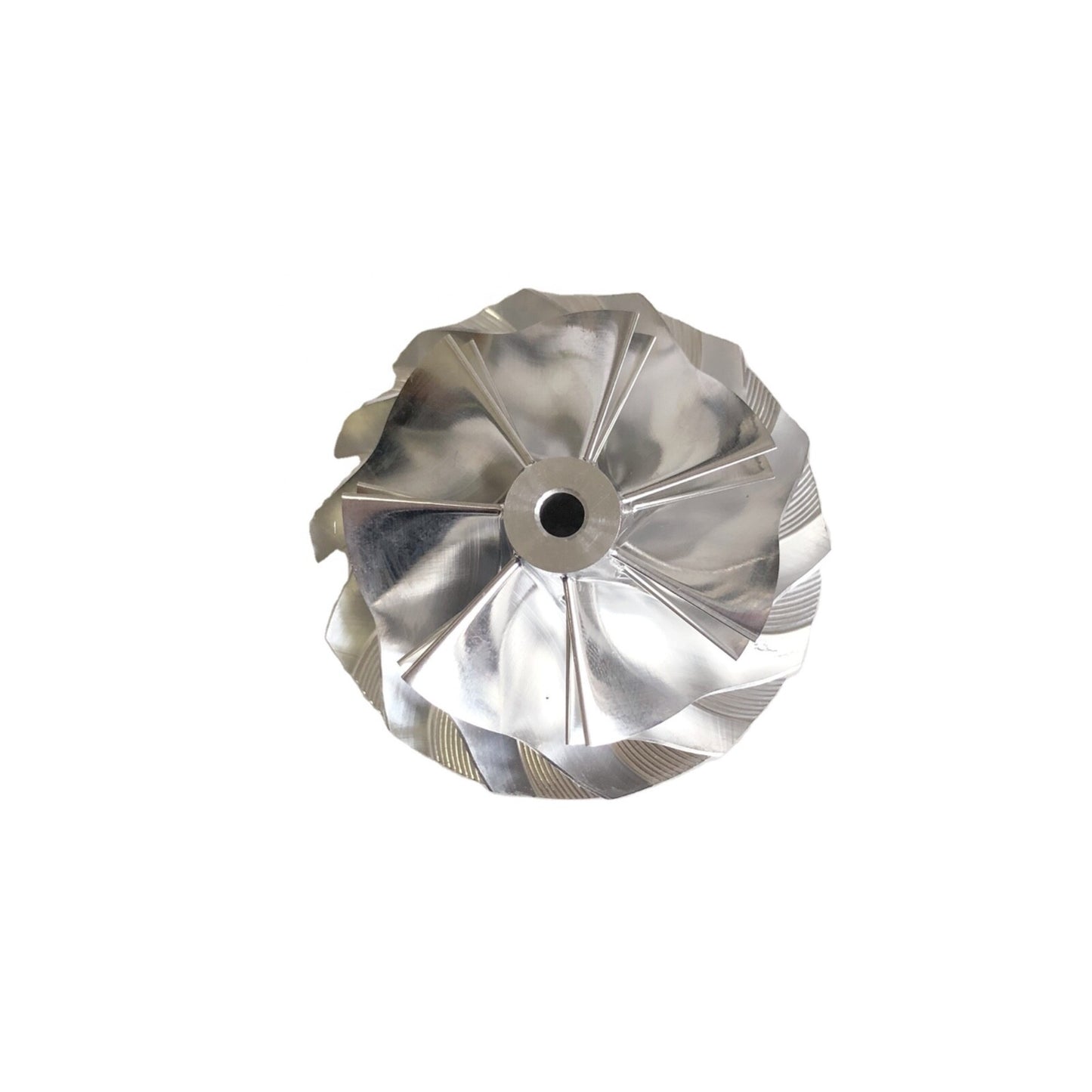 KP39 41.60/54.00 mm 7+7 Blade Turbocharger Blank Compressor Wheel