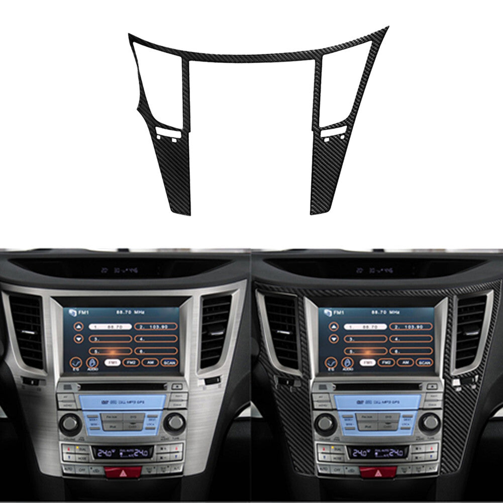 Red Carbon Fiber Interior Driver Side Dashboard Cover Trim for Acura TSX 2009-14 v